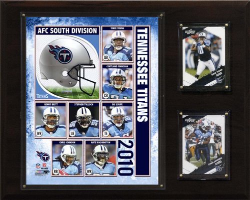 NFL Tennessee Titans 2010 Team Plaque