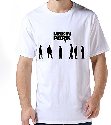 LINKIN PARK Theme Men's T-shirt S White