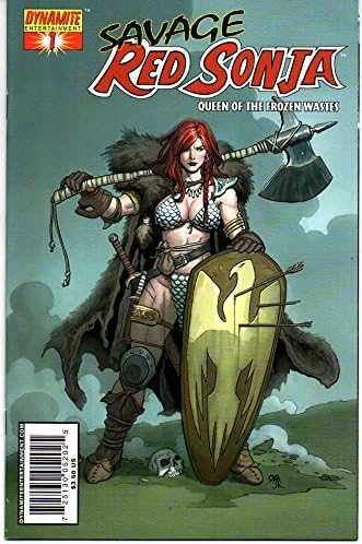 Savage Red Sonja - Queen of the Frozen Wastes #1-4 Complete Limited Series (Dynamite Comics 2006 - 4 Comics)
