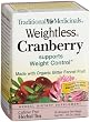 Traditional Medicinals Weightless Cranberry Herbal Tea, 16-Count Wrapped Tea Bags (Pack of 6).