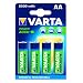 Varta AA Power Akku 1,2V 2500mAh 4er Pack