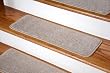 Dean Serged DIY 27" x 9" Imperial Carpet Stair Treads - Color: Light Taupe (13)
