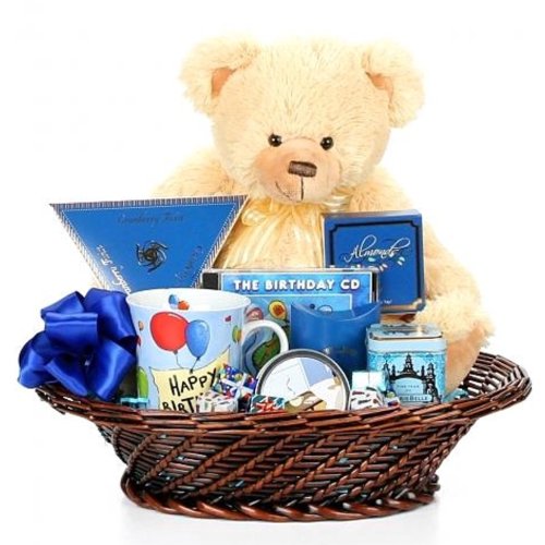 Birthday Wishes Gift Basket by Gifts-to-Impress