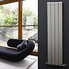 Vertikale Design Heizkörper in Silber Rapture 1600 mm x 316 mm - 1520 Watt