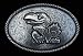 University of Kansas Jayhawks Retro Style Belt Buckle
