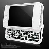 最新の3rd バージョン!! BOXWAVE Keyboard Buddy Case(キーボード付ケース)iPhone 4S/4用 Les