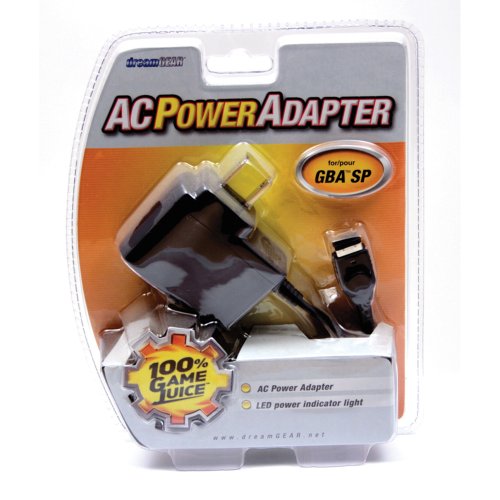 Childrens Toyshop  Video Games : Game Boy Advance SP AC Power Adapter Pack