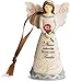 Pavilion Gift Company 82350 Niece Ornament/Angel Figurine, 4-1/2-Inch, Silver