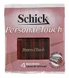 Schick Personal Touch Refill, 4-count, (Pack of 3)