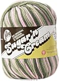 Spinrite Sugar'n Cream Yarn, Ombres Super Size, Pink Camo