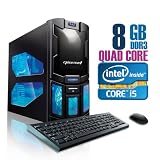 CybertronPC SPARTAN 2101ABL, Intel Core i5 Gaming PC, No O/S, Black