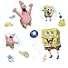 Blue Mountain Wallcoverings Nickelodeon Spongebob Squarepants Self Stick Room Appliqué Over Twenty Decals
