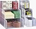 Office Products : Rubbermaid 29895 Spacemaker 4-1/2x12 plastic 3-tier bin, removable dividers, clear