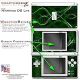 Abstract 01 Green WraptorSkinz Skin kit fits Nintendo DS Lite (DS LITE NOT INCLUDED)