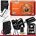 Olympus VG-160 Digital Camera (Orange) 8GB Package 4