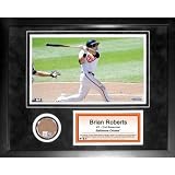 MLB Baltimore Orioles Brian Roberts Mini Dirt Collage - 11x14