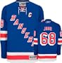 Jaromir Jagr Blue Reebok NHL Premier New York Rangers Jersey - XX-Large