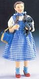 The Wizard Of Oz Dorothy & Toto Fabric Mache Table Top Figurine #W5811