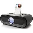 Coby Digital Dual Alarm/Clock Radio with iPod Docking System (Black)