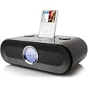 Coby Digital Dual Alarm/Clock Radio with iPod Docking System (Black)