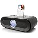 Coby Digital Dual Alarm/Clock Radio with iPod Docking System (Black)