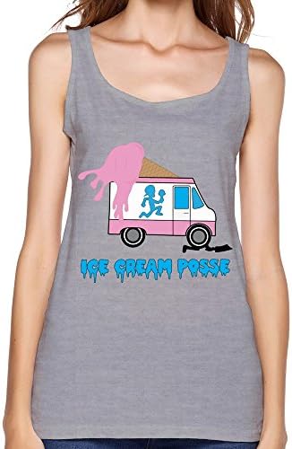 EVAMPIRE Women's Ice Cream Posse Funny Tank Top