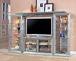 Silver Entertainment Center By Coaster Furniture