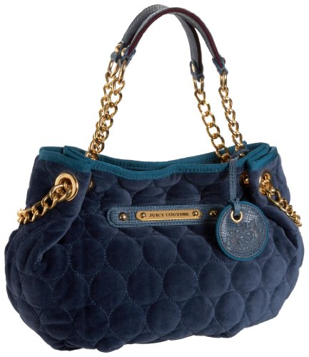Juicy Couture Quilted Circles Small Satchel