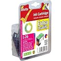 Inkrite Ink Cartridge (L-26) for Lexmark X1130 Z592 Z615- 10N0026  Color (Reman)
