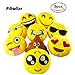 Sanheshun Cute 32cm Emoji Smiley Emoticon Round Cushion Pillow Stuffed Plush Soft Toy Gift (Hunger)