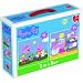 Peppa Pig Duo Jigsaw Puzzles (12 and 24 Pieces)