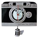 Allen Designs Vintage Camera Pendulum Clock