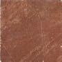 LaFaenza India 6.5 x 6.5 Red Ceramic Tile