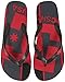 DC Men's Spray Logo Flip-Flop