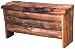 Country Quilt Box by Groovystuff (Brown) (19"H x 36"W x 12"D)