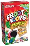 Kellogg's Froot Loops, 1/3 Less Sugar, 13.3-Ounce Box (Pack of 7)