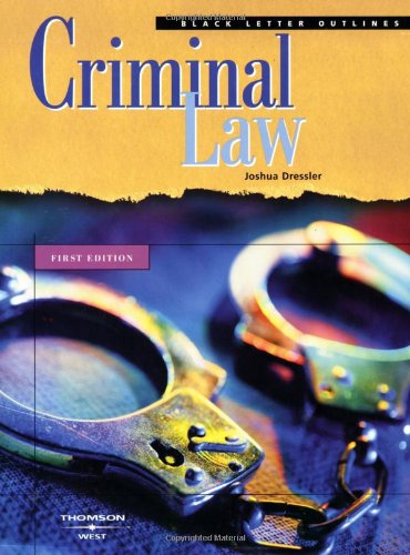 Criminal Law (Black Letter Outline)