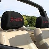 Atlanta Braves Headrest Covers