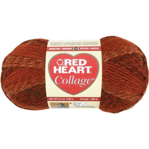 Red Heart Collage YarnRust