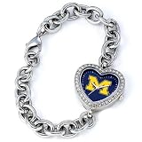 Michigan Wolverines Gametime Heart Bracelet/Watch