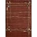 Nourison 02405 Monaco Rug, 5.3 by 7.5, Brick