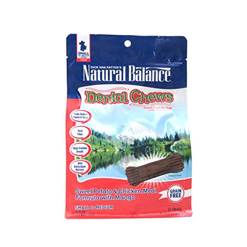 Natural Balance Sweet Potato & Chicken Meal Formula with Mango Dental Chew