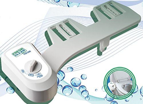 Fresh Clean Bidet FCB1300 Fresh Water Spray Non-Electric Mechanical Bidet Toilet Seat Attachment