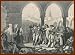 Napoleon Bonaparte visits the hospitals at Jaffa by John L. Stoddard, Engraving or Etching Art Print (1894). Size: 10.3/4 X 12.3/4 Inches