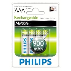 Philips Multi Life NiMH Akku AAA Micro 900 mAh 4er Pack