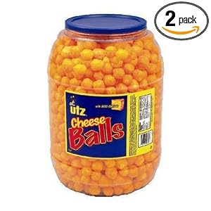 35 oz. Utz Cheese Balls Barrels (Pack of 2) by utz cheese balls