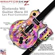 Tie Dye Pastel Skin by WraptorSkinz TM fits Nintendo Wii Guitar Hero III (3) Les Paul Controller (GUITAR NOT INCLUDED)