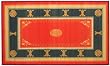 Laser Printed Split Bamboo 3' x 5' Veranda Rug