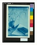 Historic Print (S): [Candlestick, flowers in a vase, books, and scissors]
