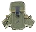 New, Unissued Military Surplus Ammo Pouch; Holds Three 30 Round M16/AR-15 Magazines--Color: Olive Drab